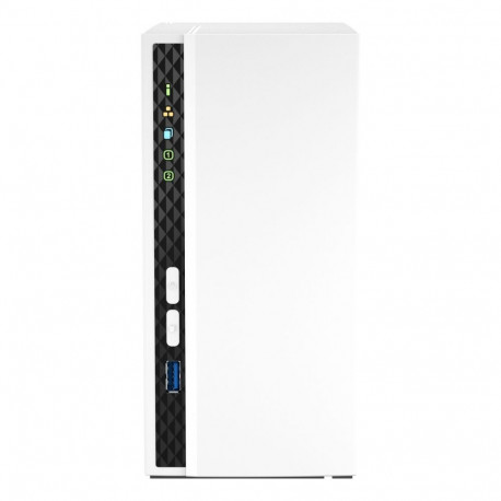 QNAP 2-Bay ARM TS-233 Up to 2 SATA 6Gb/s, 3Gb/s, Cortex-A55, Processor frequency 2.0 GHz, 2 GB, N/A,