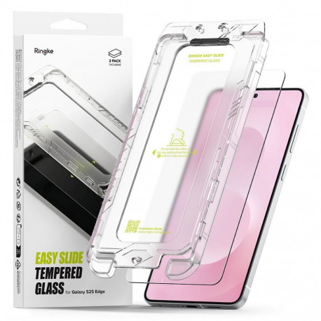 Ringke Ringke Easy Slide 2-pack tempered glass for Samsung Galaxy S25 Edge - transparent