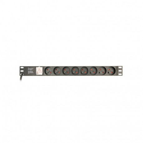 Gembird EG-PDU-014-FC14 power distribution unit (PDU) 8 AC outlet(s) 1U Black