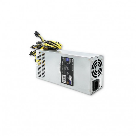Qoltec 50177 PCI-E power supply Smart 1600W | 80 Plus Gold - Data mining