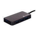 NATEC USB 3.0 Moth (4 porti, must) hub
