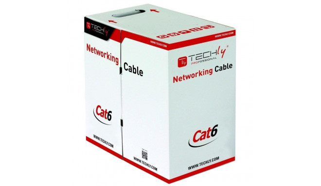Techly U/UTP hankkaabel Cat.6 CCA 305m tahke hall