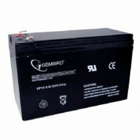 Gembird BAT-12V9AH Gel battery, universal 12V/9AH