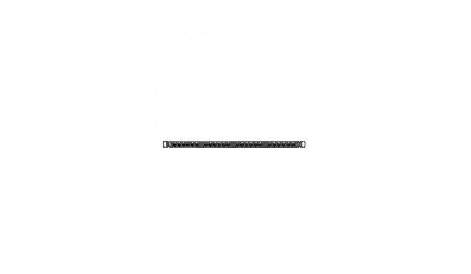 Lanberg PPU5-0024-B lülituspaneel 0.5U