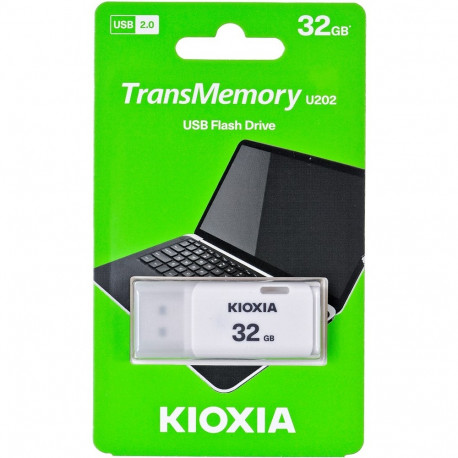 Kioxia TransMemory U202 USB flash drive 32 GB USB Type-A 2.0 White