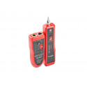 Lanberg NT-0501 võrgukaabli tester must, punane