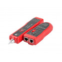 Lanberg NT-0501 võrgukaabli tester must, punane