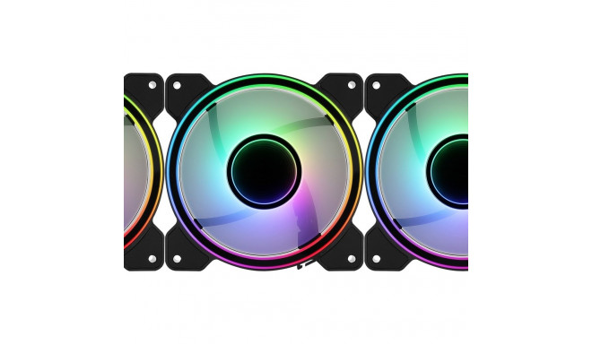 Aerocool Mirage 12 ARGB Pro arvutikorpuse jahutuskomplekt 12 cm must