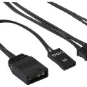 Aerocool Mirage 12 ARGB Pro arvutikorpuse jahutuskomplekt 12 cm must