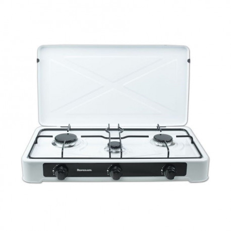 lauaplaat gaasipliit Ravanson K-03TB valge 3 tsooni