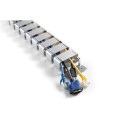 Digitus Flexible cable routing with adjustable length, silver