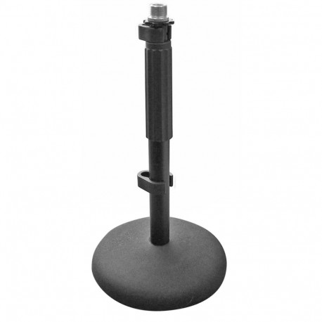 Mikrofonstativ für Tische DS1 (schwarz, höhenverstellbar)