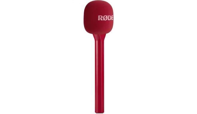 Rode Microphones Interview GO, microphone red, adapter
