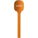 Rode Microphones Interview GO, microphone orange, adapter