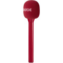 Rode Microphones Interview GO, microphone red, adapter