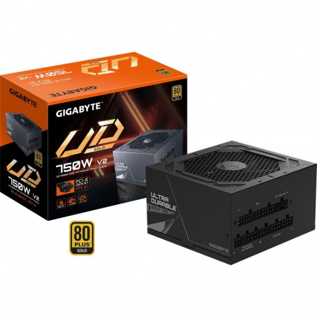 GP toiteplokk UD750GM PG5 V2 750W 1x 12-Pin High Power GPU 4x PCIe kaablijuhtimine, must