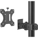 Digitus Universal Dual Monitor Mount, Monitor Holder Black