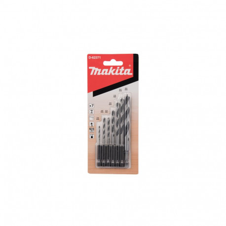Holzbohrer-Satz 1/4" D-62371 (7-teilig, 2-8mm)