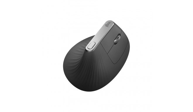 MX Vertical (schwarz/silber, 2,4-GHz-Unifying, Bluetooth, kompatibel mit PC/Mac/iPadOS)