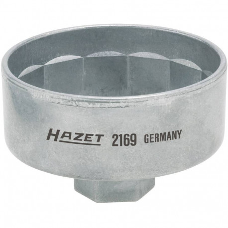 Ölfilterschlüssel 2169, 3/8" und Sechskant 27mm (für Ölfilter 14kant, 74,4mm)