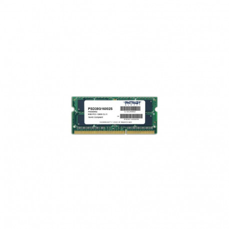 Patriot RAM SO-DIMM DDR3 8 GB 1600-CL11 - Single