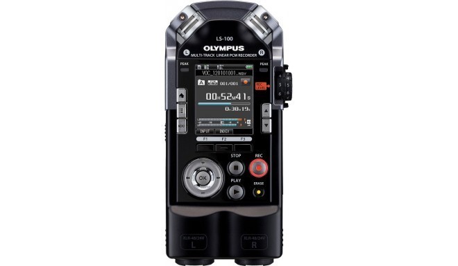 Olympus digital recorder LS-100 PCM, black