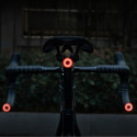 Wozinsky WIS-01 Waterproof Smart Tail Lights 2 pcs - Black