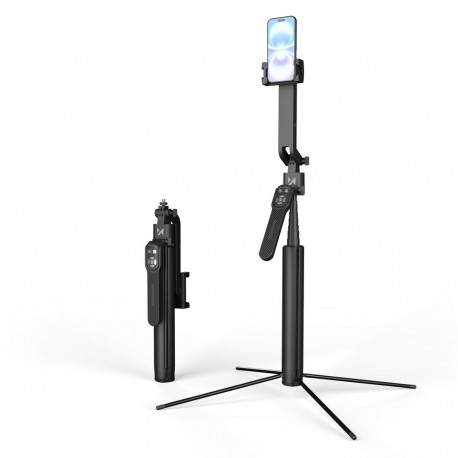 Wozinsky WST-360YS Selfie Stick with Tripod Function with 360° AI Auto Face Tracking Gesture Control