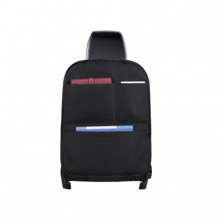 Car organizer for armchair seat black