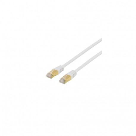 Deltaco STP-75V networking cable White 5 m Cat7 S/FTP (S-STP)