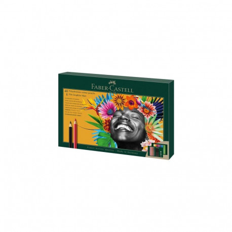 Faber-Castell Polychromos &amp; Pitt Graphite Matt Set Multicolour 48 pc(s)