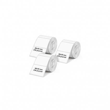 Olympia 6321 printer label White Self-adhesive printer label