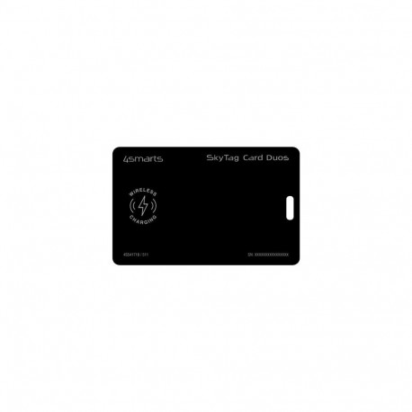 4smarts Location Finder SkyTag Card Duos ReCharge, black