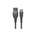 Tracer 47487 USB A - Type C M/M 1m  Cable Grey