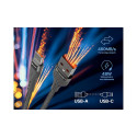 Tracer 47487 USB A - Type C M/M 1m  Cable Grey