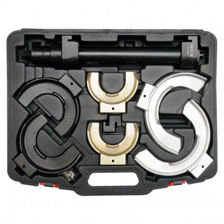 Yato Spring Compressor YT-2536, 400 mm, #45 carbon steel, 3-point mounting, for MacPherson springs, 