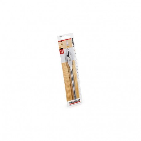 Flat drill for wood 16x152mm Kreator