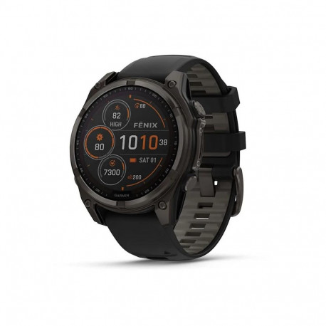 SMARTWATCH FENIX 8 SAPP. SOLAR/BLACK/GRAY 010-02906-11 GARMIN