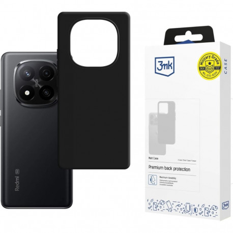 Mobiili tagakaas 3MK Redmi Note 15 4G/5G, matt must