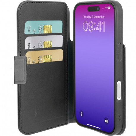 Kaardivahega mobiiliümbris Cellular Line iPhone 17 Pro Max Wallet Agenda must