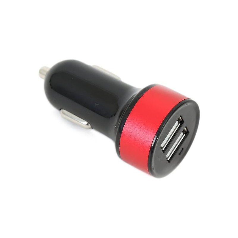 Omega car power adapter 2xUSB 2100mA, red (42031) - USB chargers ...