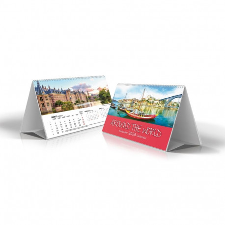 Lauakolmnurk Around the World (210x141mm) 2026a.