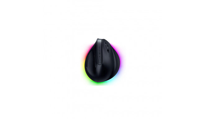 Razer Pro Click V2 Vertical Ergonomic Wireless Mouse RF Wireless+Bluetooth+USB-C, 30000 DPI, Black