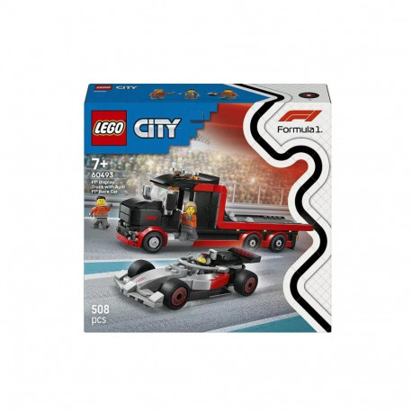 CONSTR LEGO CITY TRUCK WITH AUDI 60493