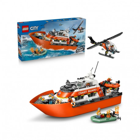 LEGO rannavalve paat ja helikopter 60504