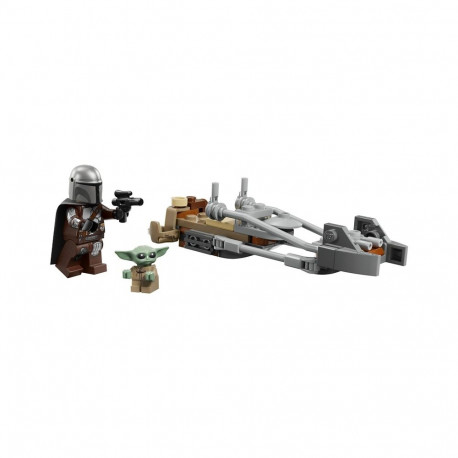 LEGO Mandalorian & Grogu mootorratas 75436