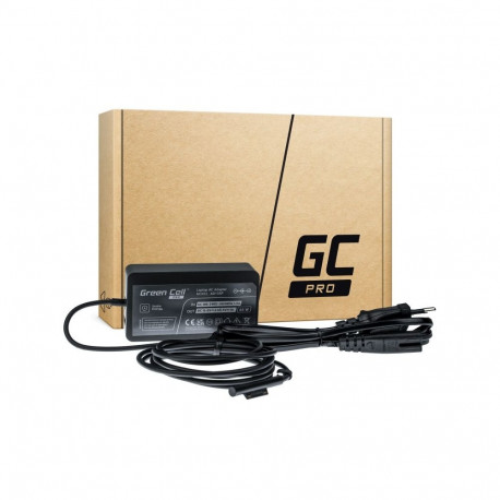 Green Cell PRO 1706 65W 15V 4A Charger Adapter for Microsoft Surface Laptop  Pro  Book  Go