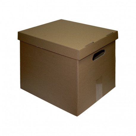 Arhiivikast kaanega SMLT 351 x 344 x 287 mm, pruun 3Re