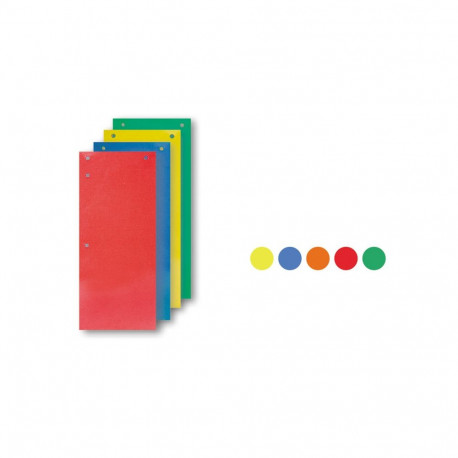 Vahelehed SMLT 115 x 230 mm, kartong, 50tk, punane