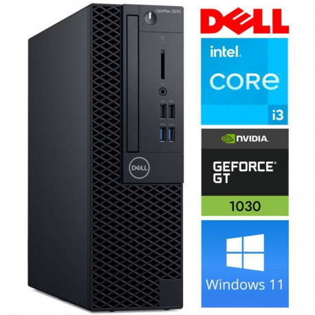 DELL 3070 SFF i3-9100 8GB 1TB SSD M.2 NVME GT1030 2GB WIN11Pro